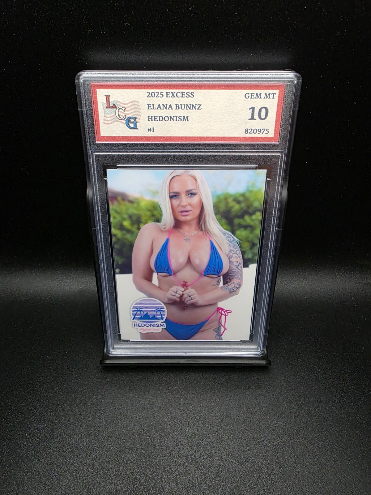 Elana Bunnz #1 Hedonism Series LCG 10 Gem Mint eXcess Collectibles