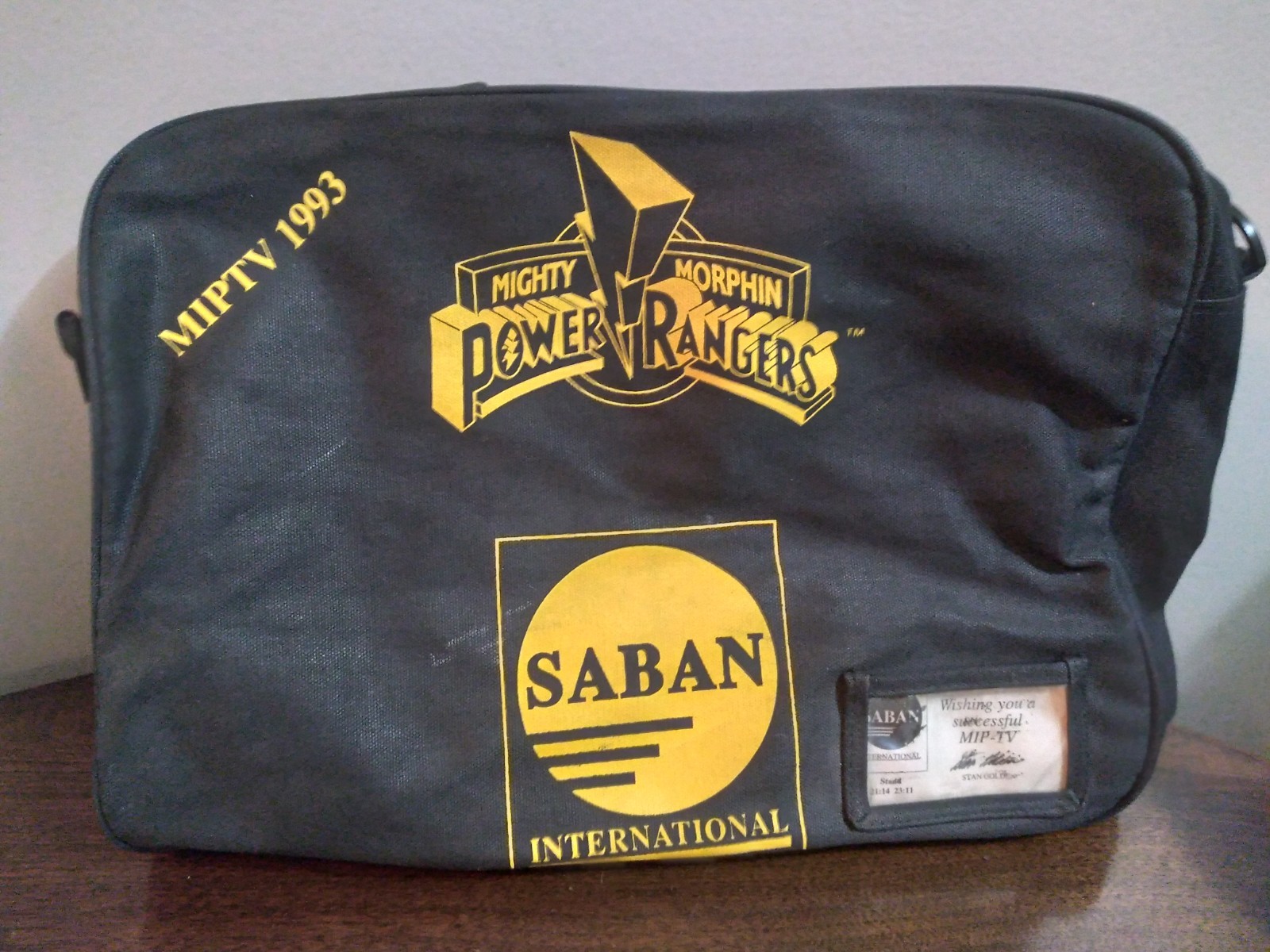 SABAN  POWER  RANGERS/X MEN  MESSENGER  BAG  MIPTV   1993