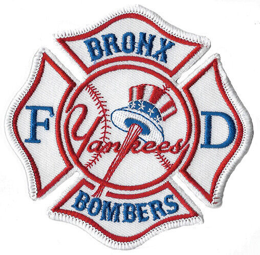 New York City  Bronx Bombers Yankees  NEW Fire Patch .