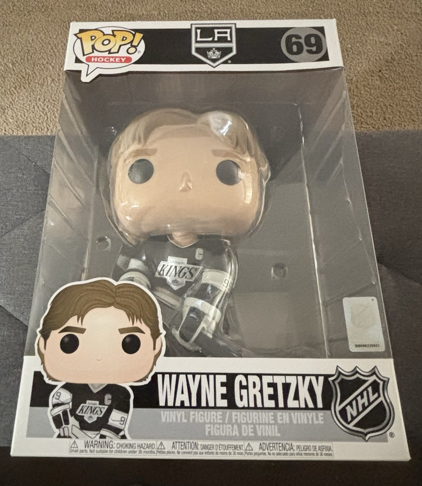 Funko Pop Vinyl Jumbo Wayne Gretzky 10” inch #69 (Nice) LA KINGS GREAT ONE NEW