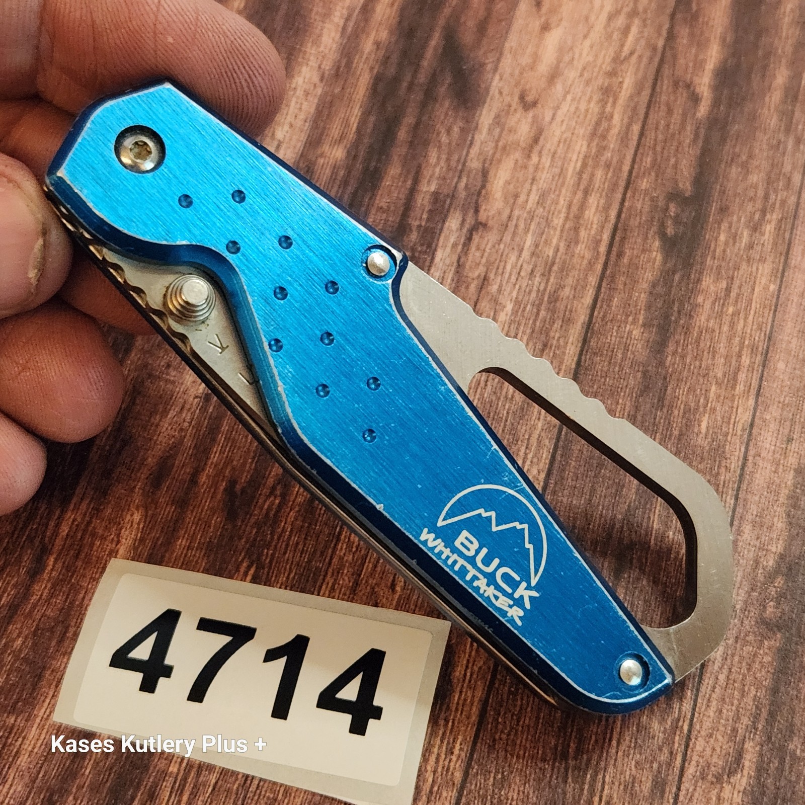 Buck Whittaker 752 Liner Lock Knife Taiwan 3.75\