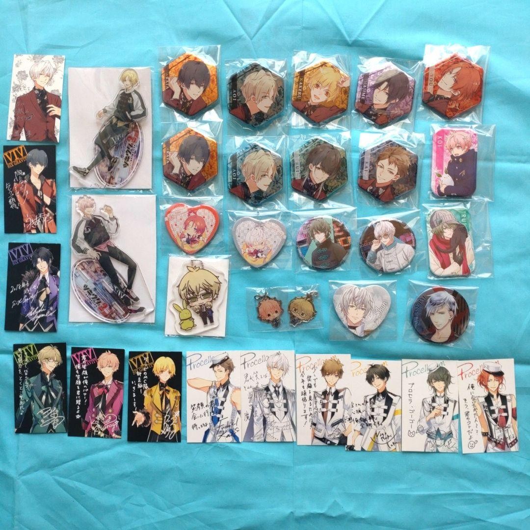Tsukiuta Character Goods Badge Keychain Acrylic Stand Collectible Anime Japan