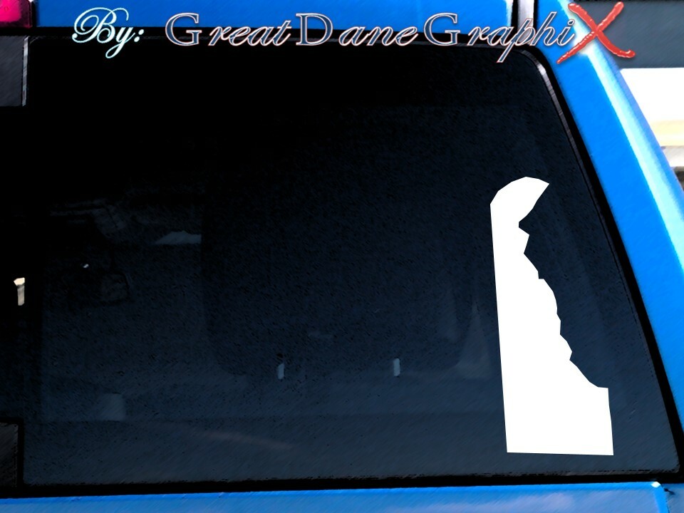 Delaware Home, Heart, Native, Roots, Proud, State - Vinyl Decal Sticker 
