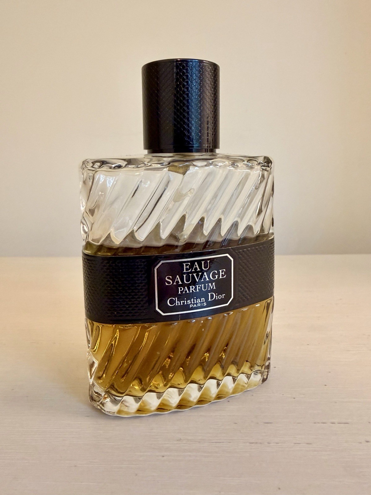 Christian Dior Eau Sauvage Parfum 2012 rare vintage