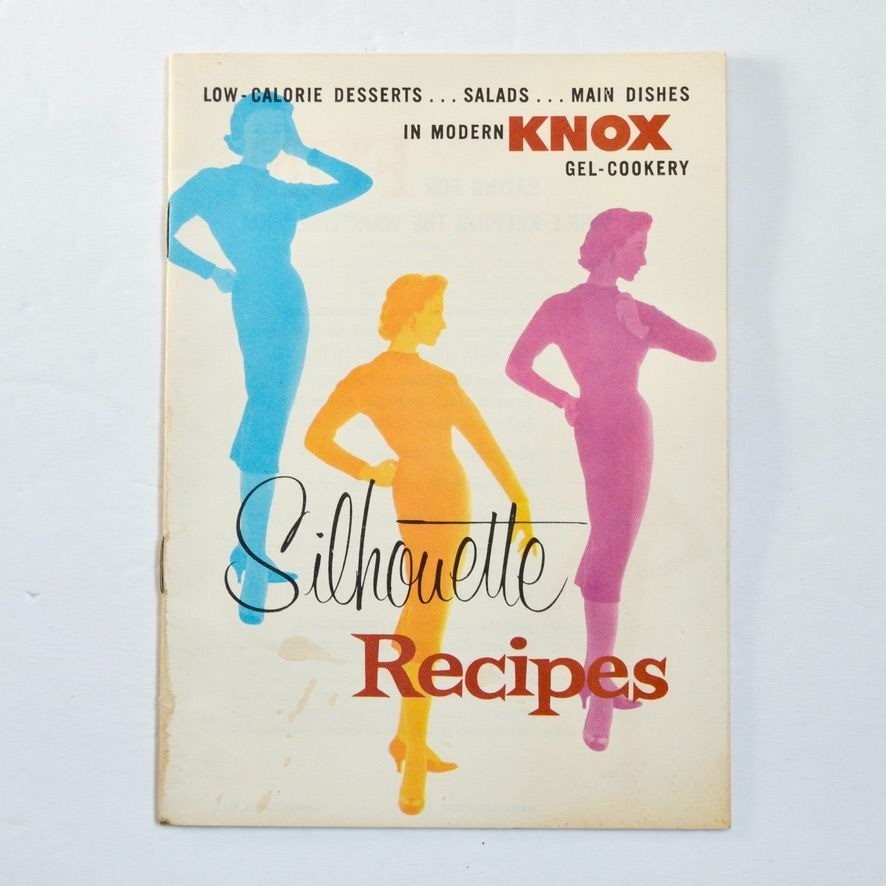 Vintage Knox Silhouette Recipes Booklet