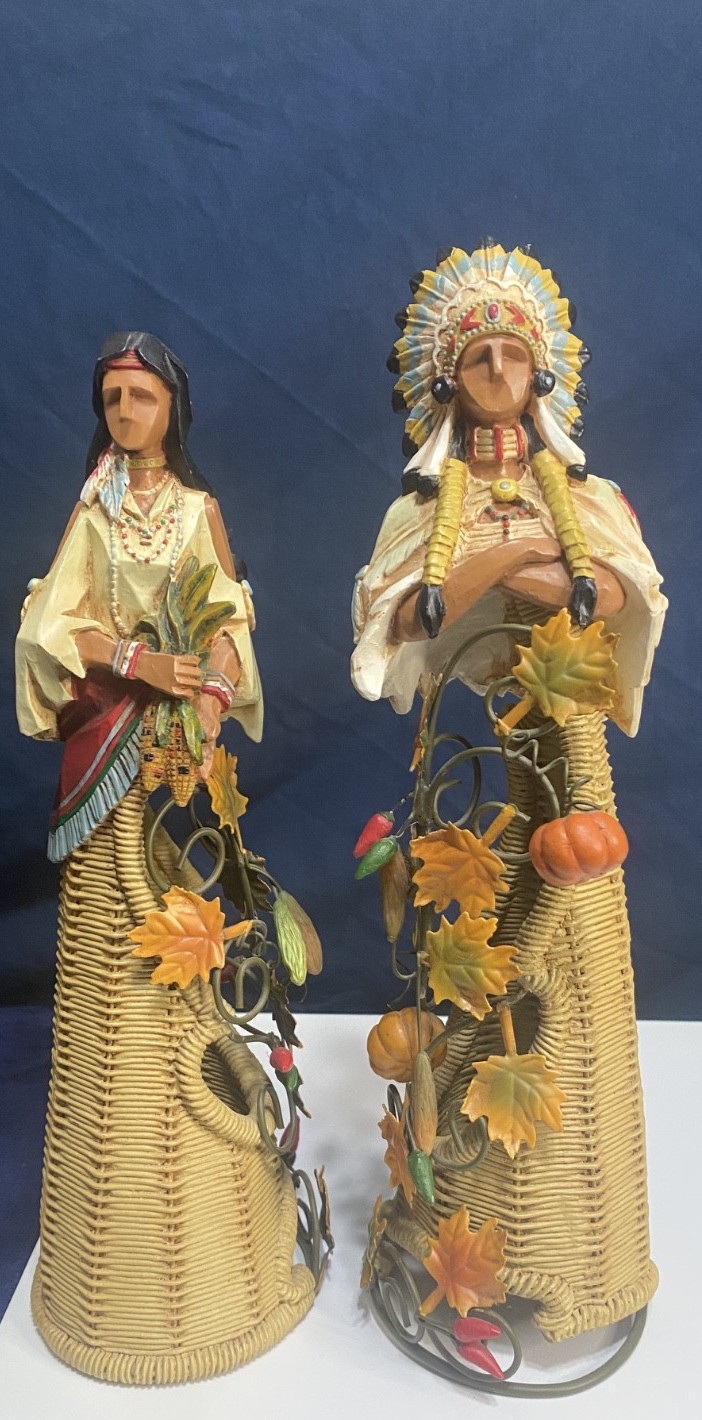 Native American Fall/Thanksgiving Figurines