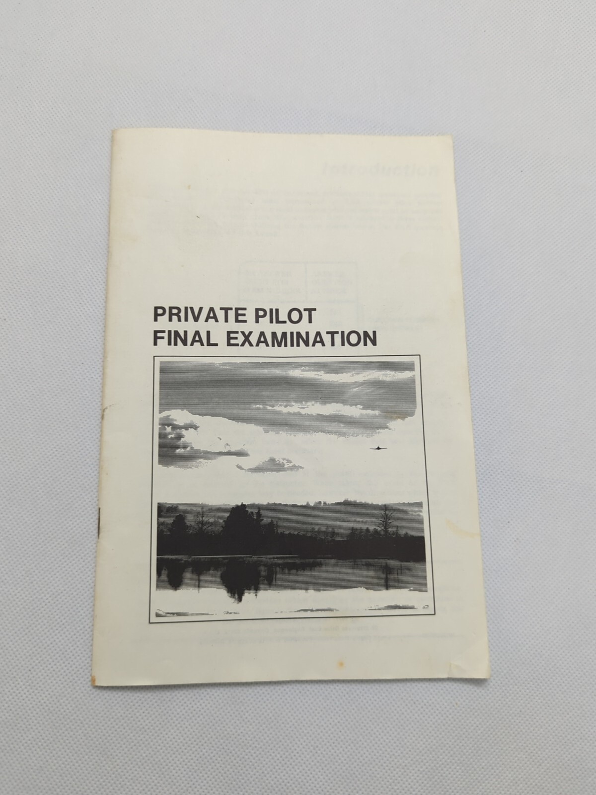 Jeppesen Sanderson Private Pilot Final Exam Booklet 1979 Aviation Memorabilia
