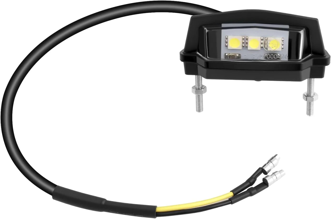 Motorcycle License Plate Light 12V,Shockproof & Sealing LED License Plate Light