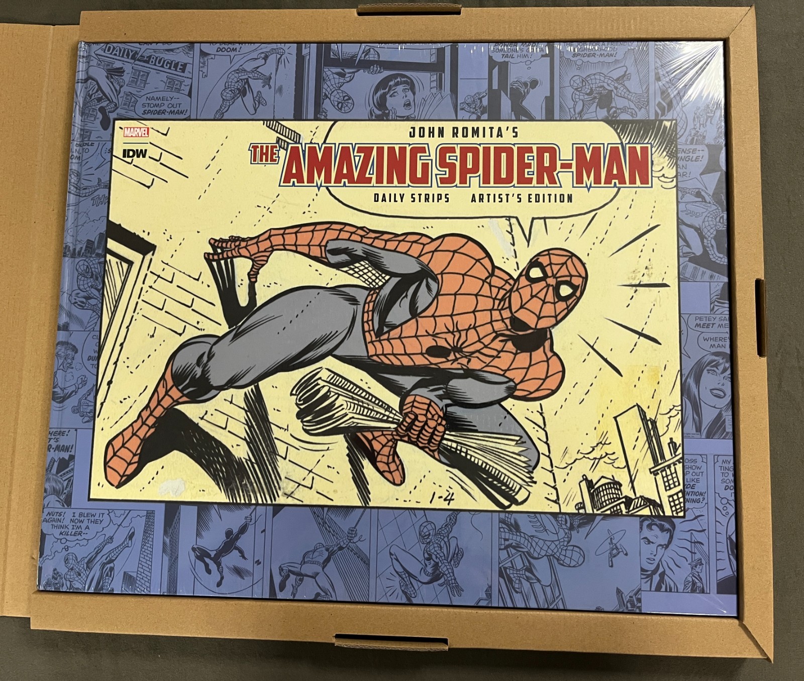 John Romita's Amazing Spider-Man Daily Strips Artist's Edition : Brand New Cond.