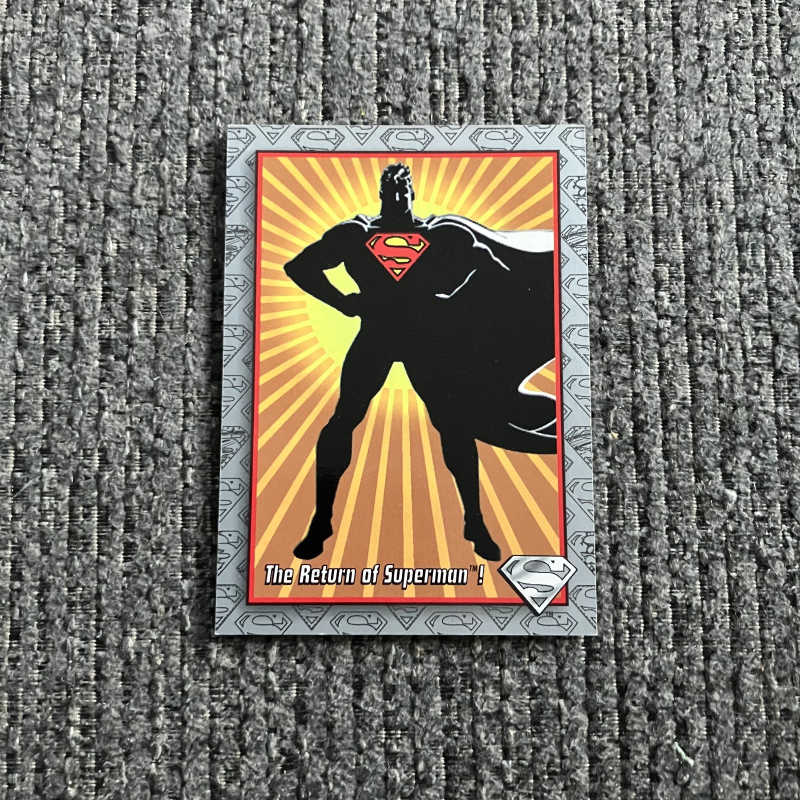 1993 Skybox The Return of Superman Promo Card #0 DC Comics