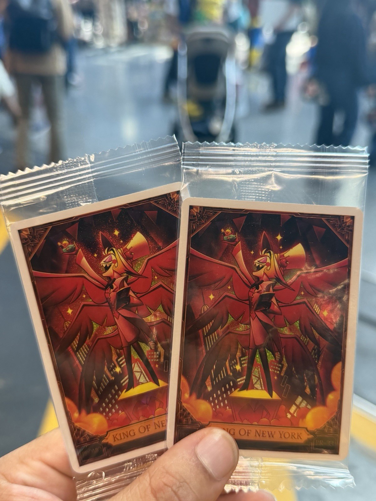 Hazbin Hotel Lucifer King of New York Comic Con Promo X2