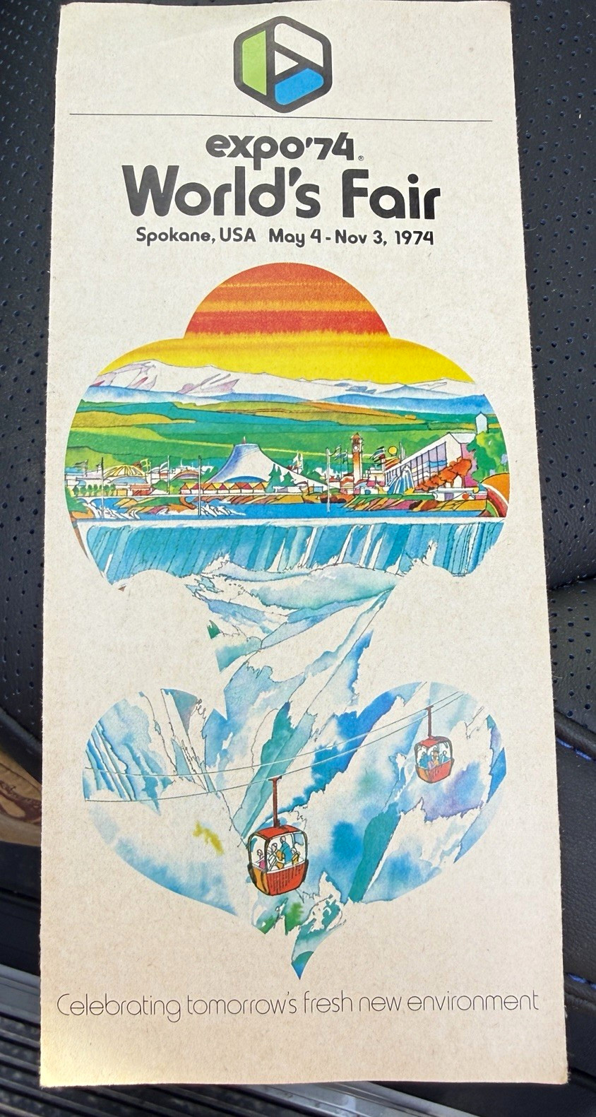 Vintage 1974 Expo ’74 World’s Fair Spokane, Washington Promotional Brochure