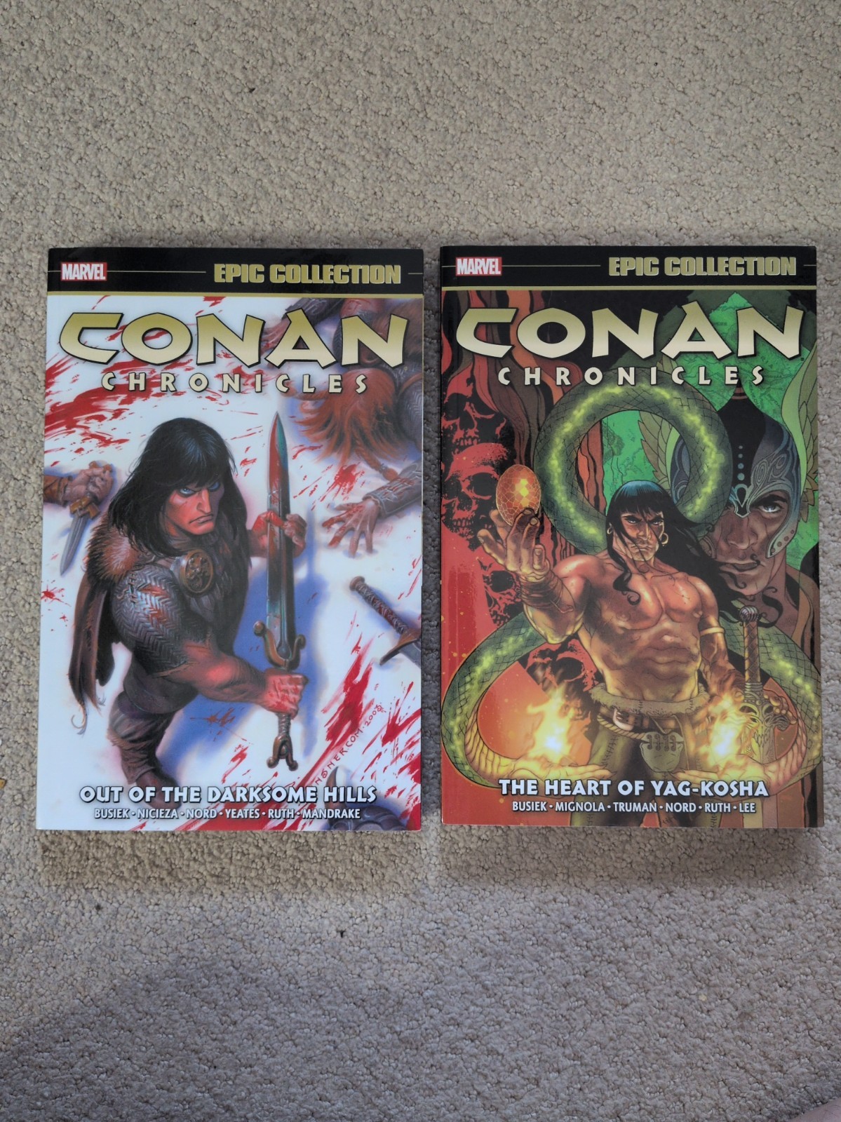 The Conan Chronicles Marvel Epic Collection Vol. 1 and 2: Conan The Barbarian