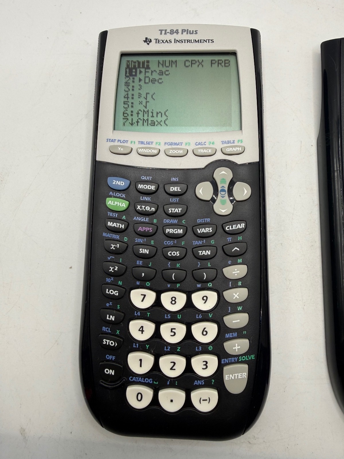 Texas Instruments TI-84 Plus Graphing Calculator w/ Slide Cover Tested Working