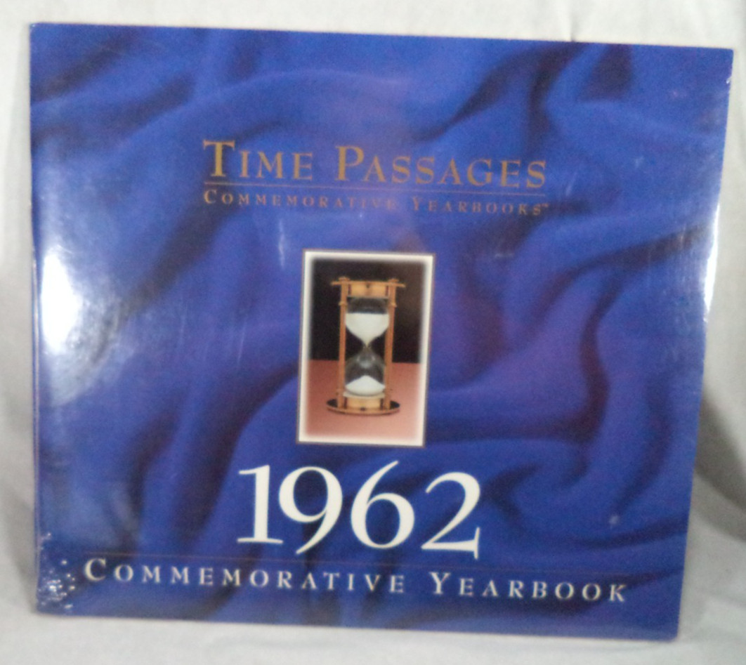 1962 Time Passages Commemorative Yearbook New Sealed Anniversary Birthday Gift