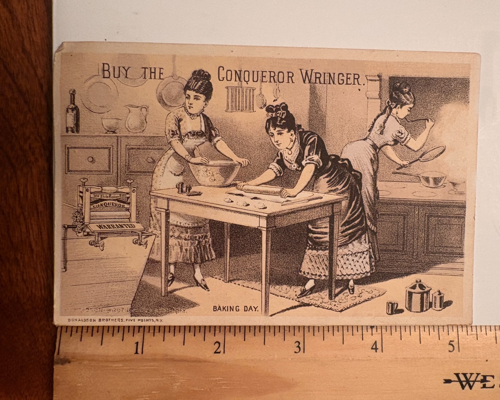 ANTIQUE VICTORIAN TRADE CARD 