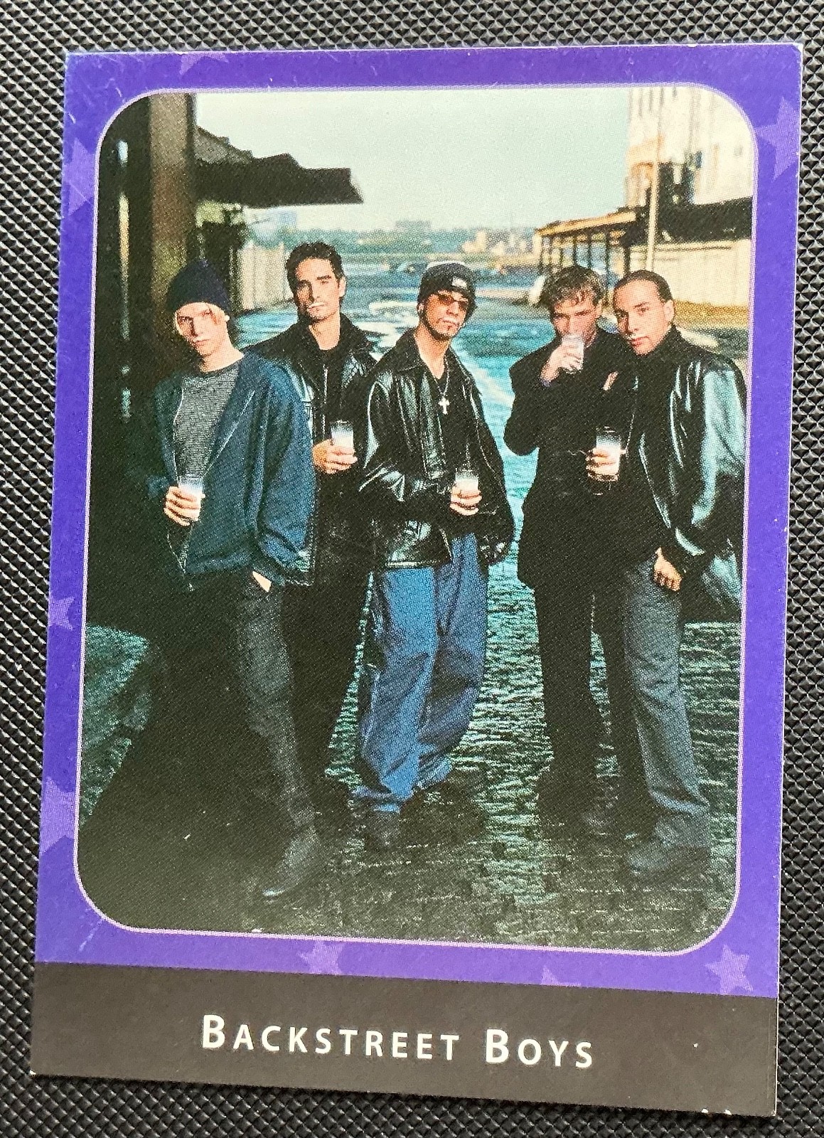 90s BACKSTREET BOYS CLUB MILK PROMO TRADING CARD GOT MILK