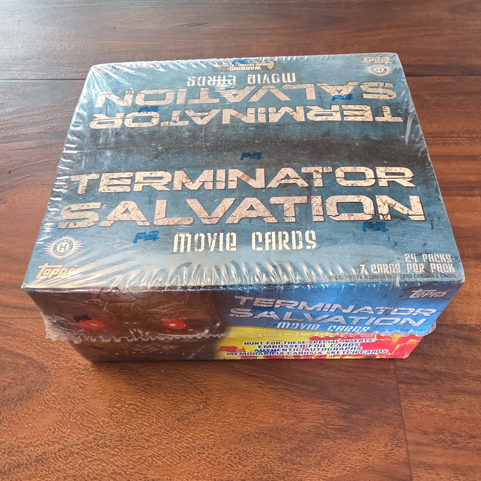 Terminator Salvation Movie Card Box 24 Packs Topps 2009 Factory sealed 