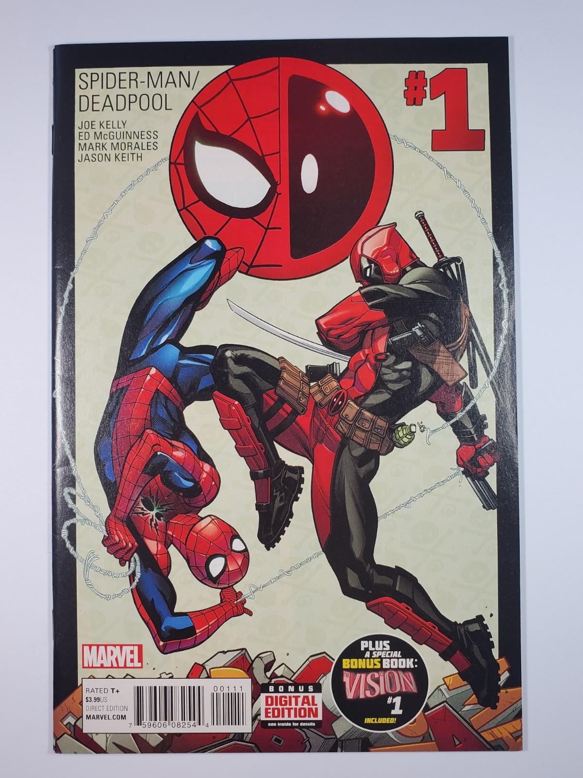 Spider-Man / Deadpool #1 2016 VF Key Issue First Ongoing Series Marvel Comics