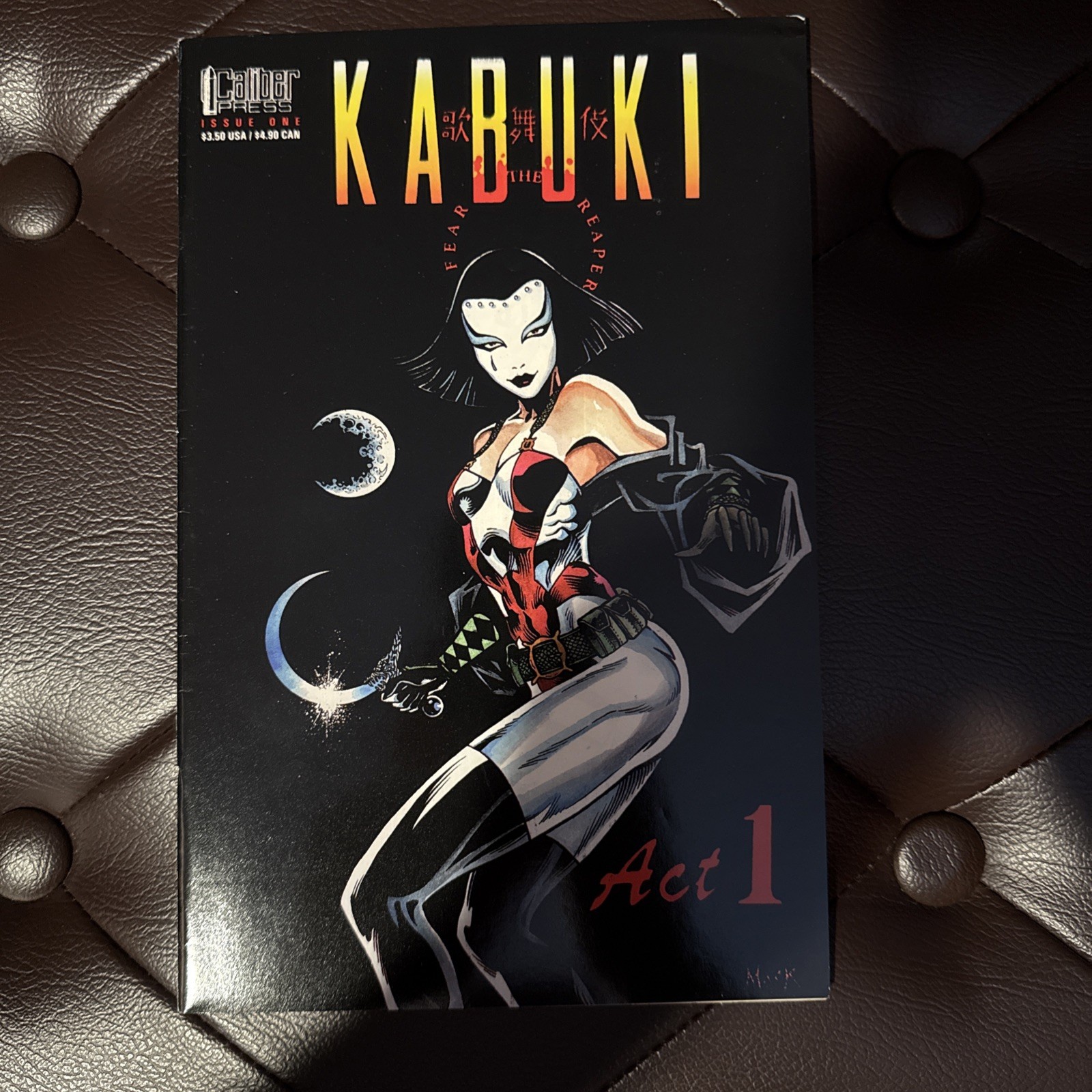 Kabuki-Kabuki: Fear the Reaper #1 (Caliber Comics November 1994)