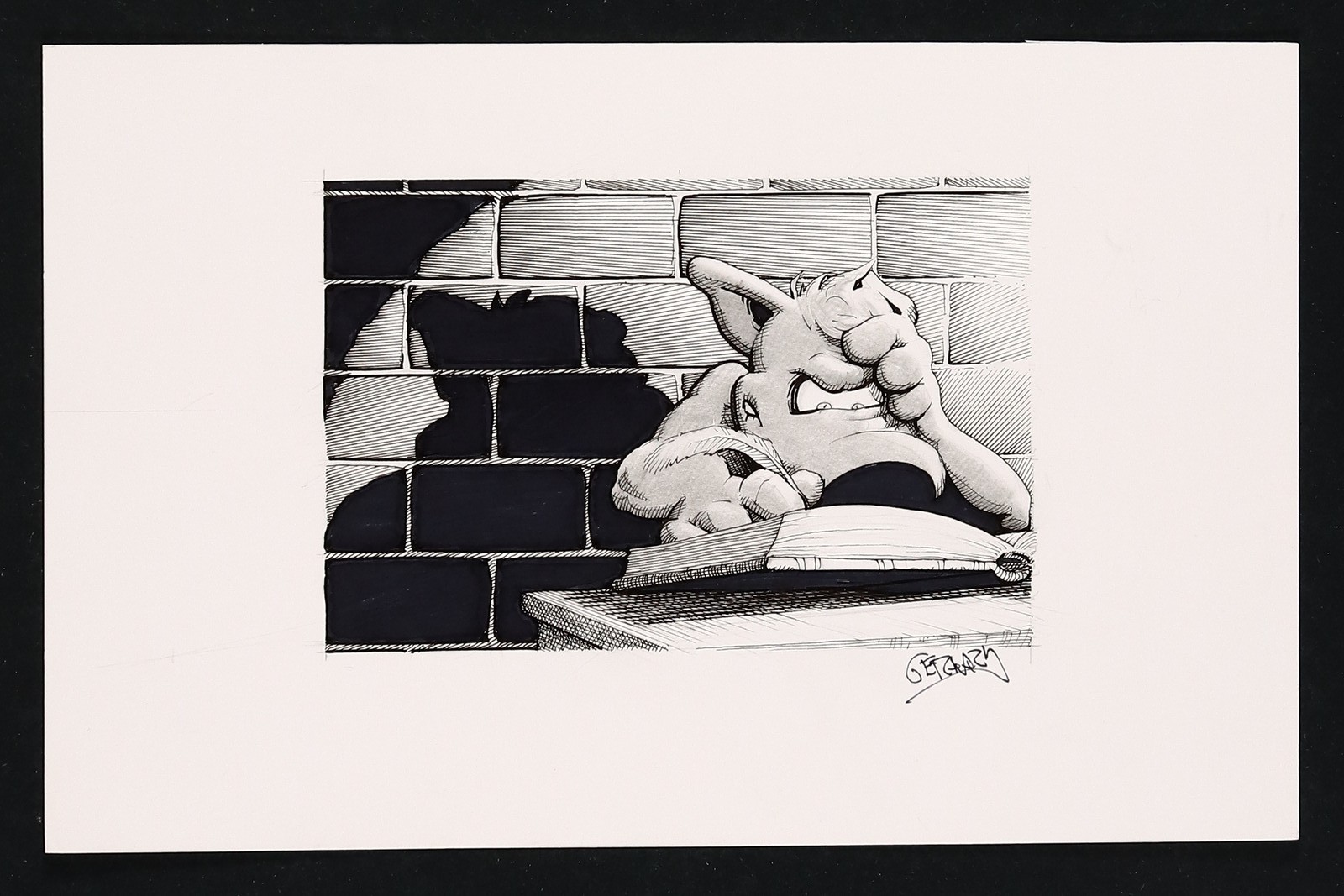 Cerebus Sketch by Gerhard