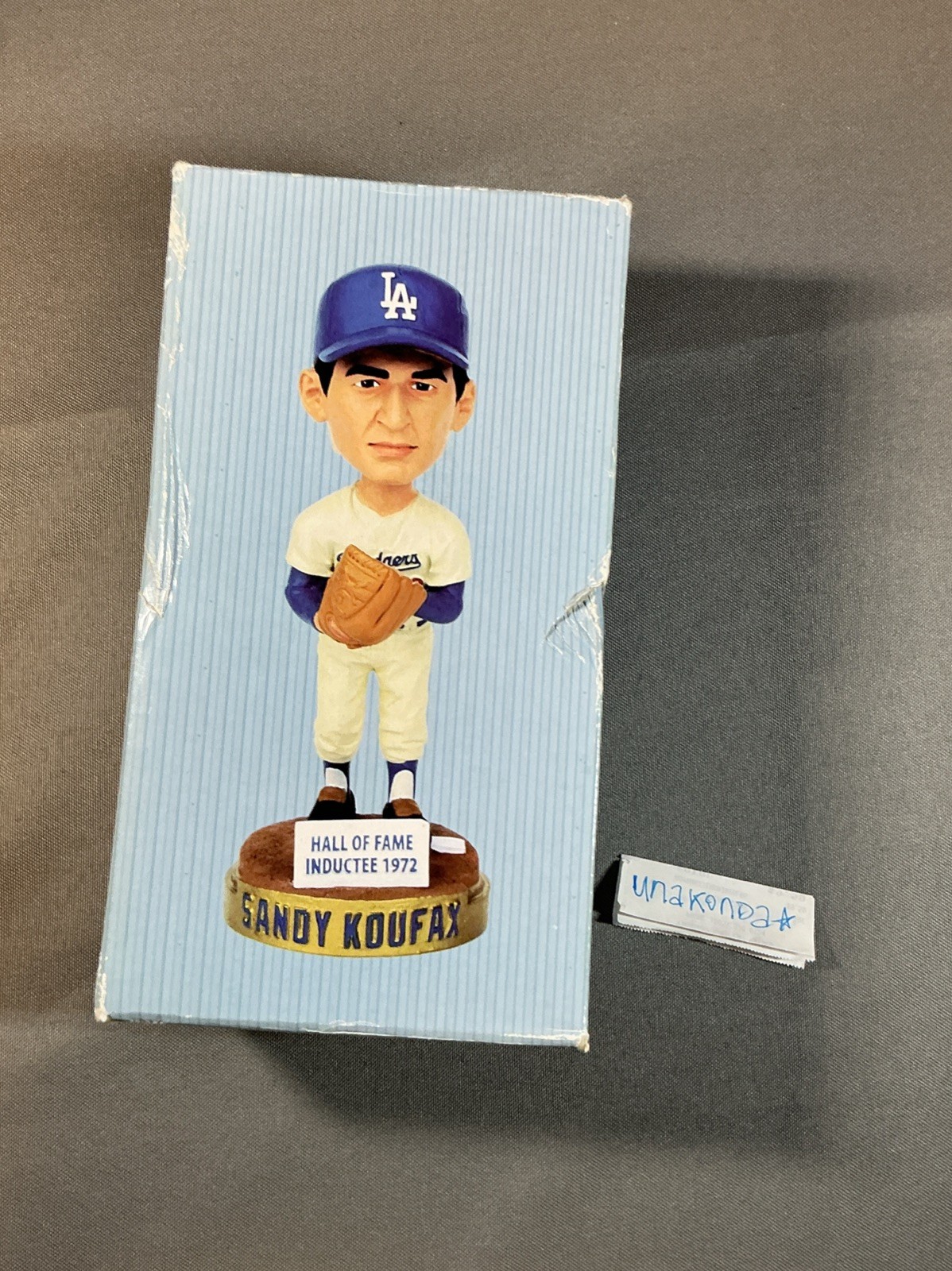 NIB Very Rare 2012 Sandy Koufax Los Angeles Dodgers Bobblehead HOF 1972