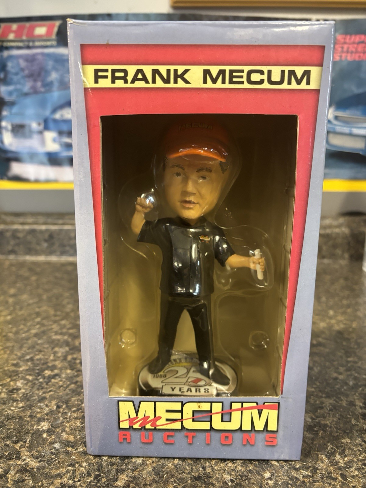 Frank Mecum Bobblehead Mecum Auctions 25th Anniversary Collector’s Edition