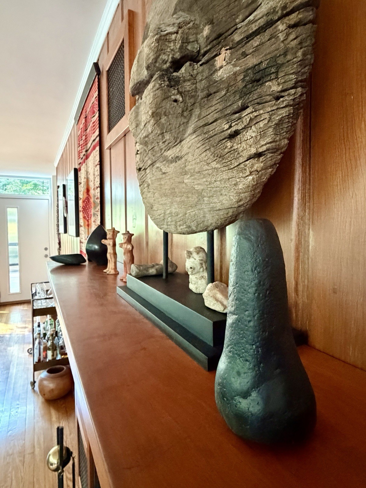 Large Heavy Hawaiian Poi Pounder Basalt 18th-19th Century