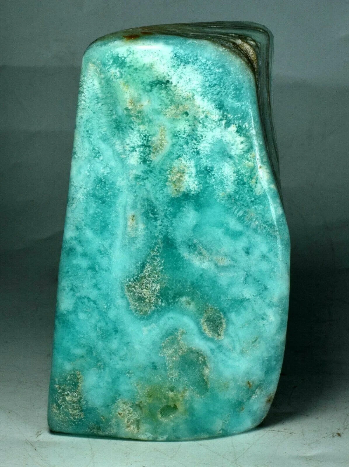 828 Gram Natural Beautiful Hand Polished Aragonite Tumbled Stone
