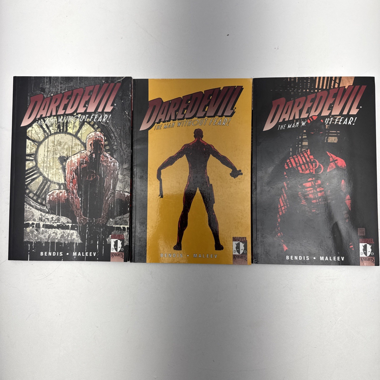Daredevil TPB Lot Vol 9 10 12 Bendis Maleev Marvel Knights Graphic Novels