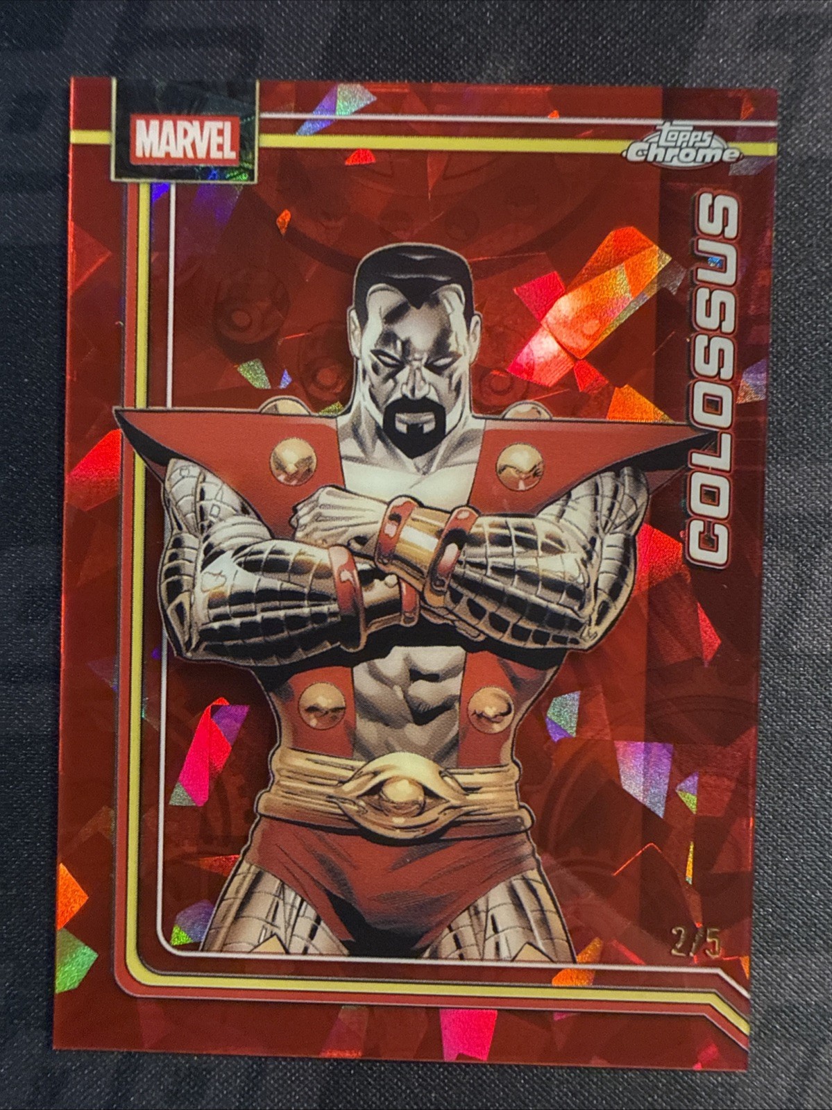 2026 Topps Marvel Sapphire Colossus Red /5