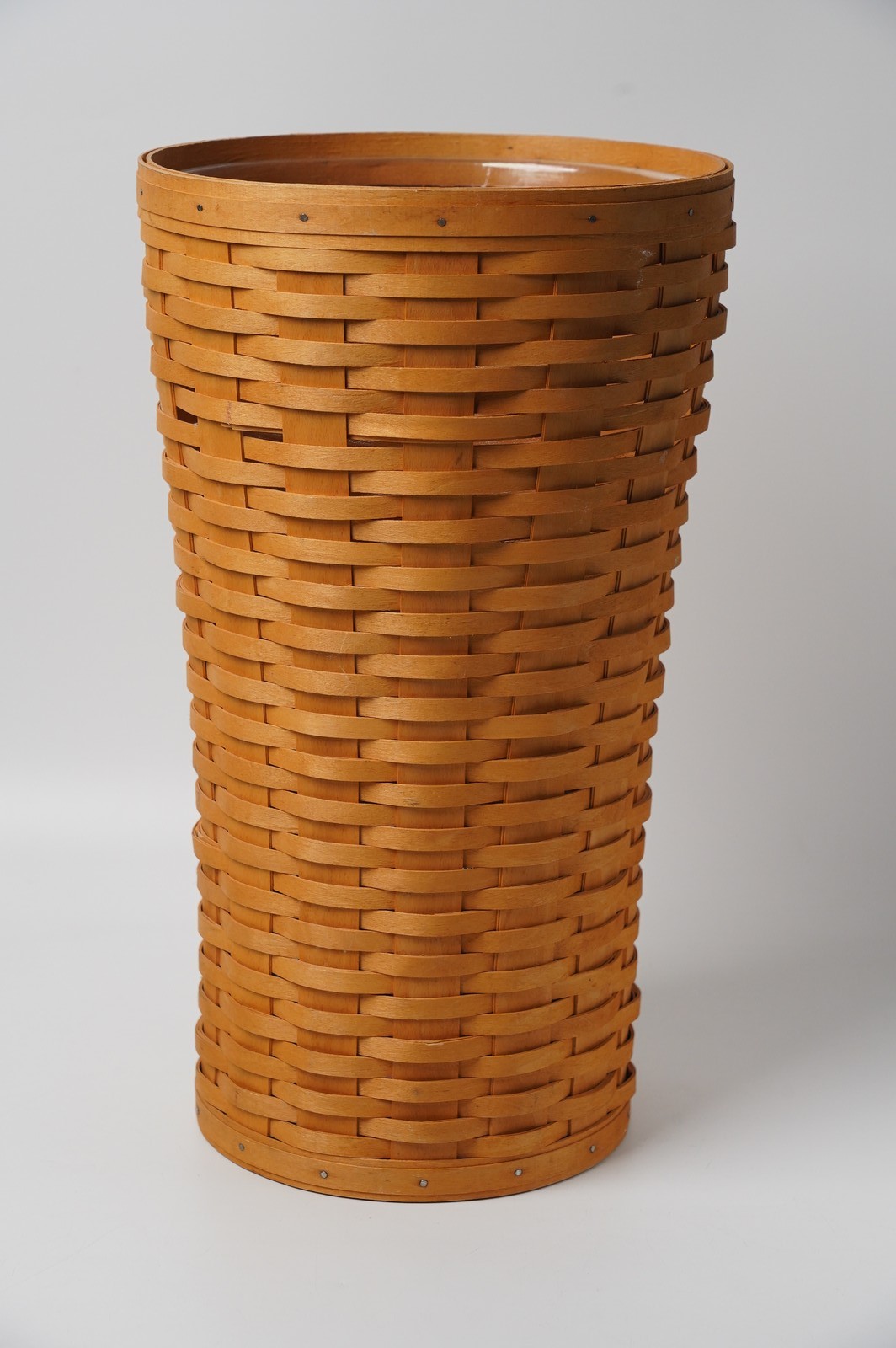VTG Longaberger 1999 Handwoven Umbrella Basket 17.5