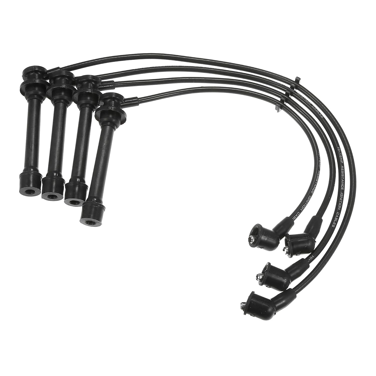 Nissan 7mm Spark Plug Wires Ignition Coil Harness Cable Set Coil Wire Kit