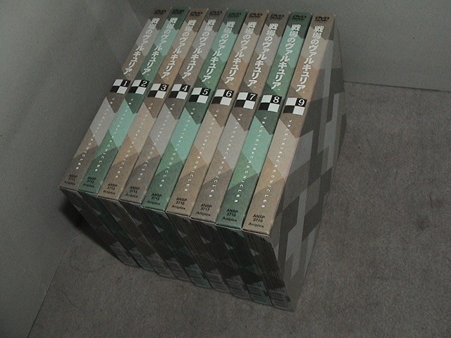 Valkyria Chronicles DVD Box Set TV Series All Episodes Used First Edition Valkyria Chronicles DVD Box Set TV Series All Episodes Used First Edition