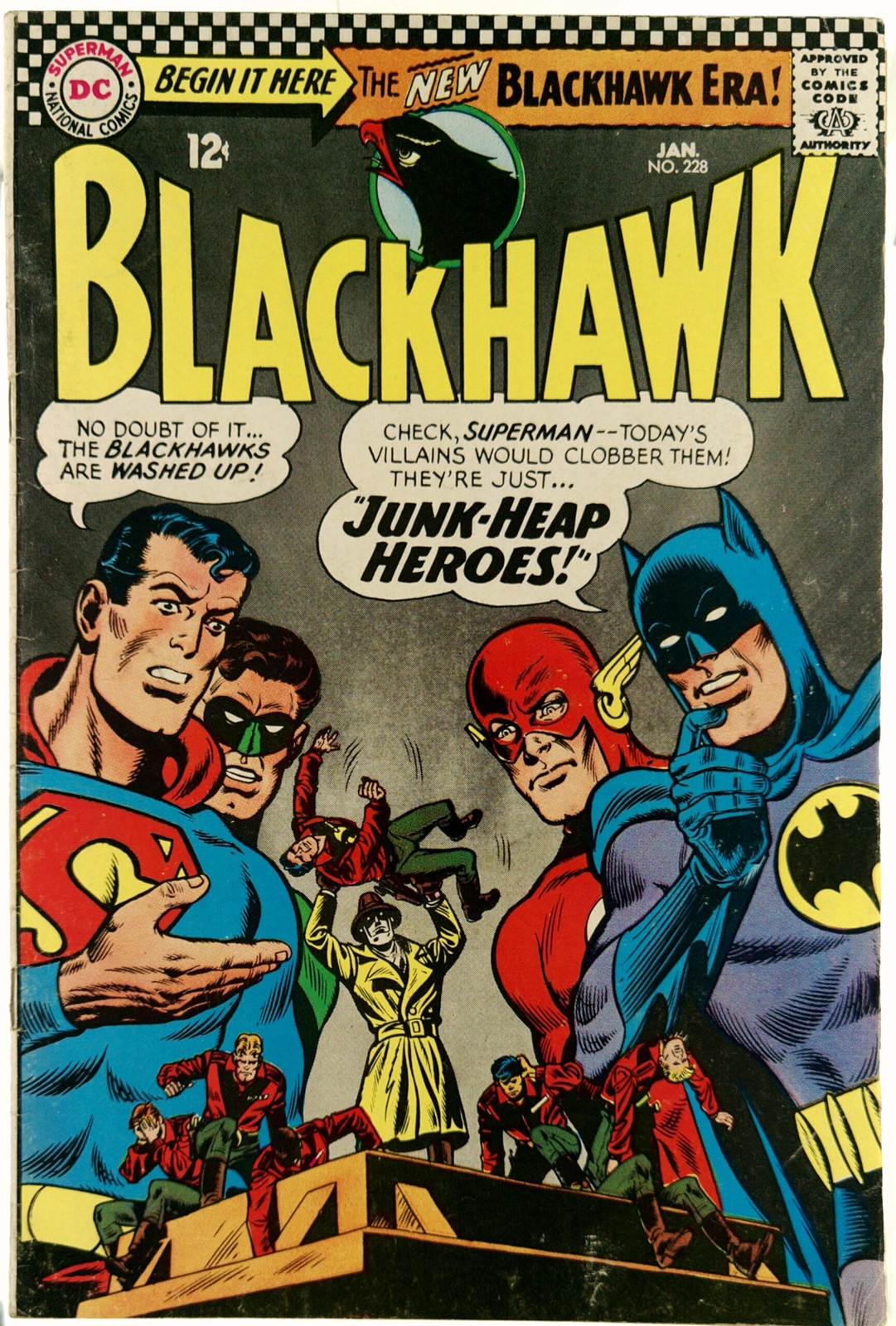 Blackhawk #228 1967 DC Comics VG- Comic Book