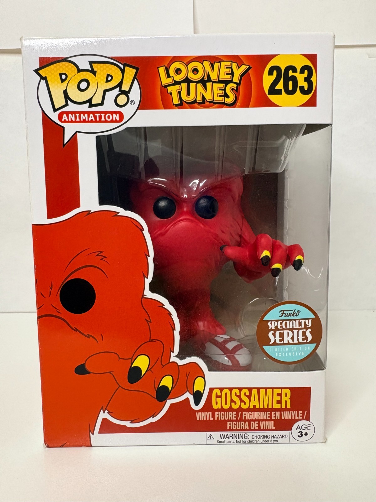 Funko Pop Gossamer #263 Looney Tunes Specialty Series Exclusive Vinyl Figure