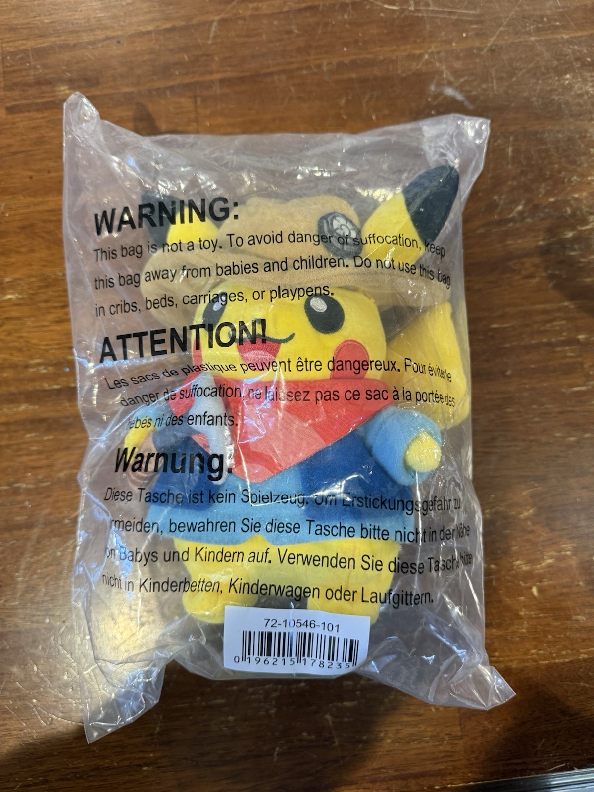 Authentic Pokémon Fossil Museum: Excavator Pikachu Plush - 8 ¼ In.