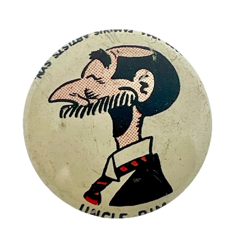 Vintage 1946 Kellogg's Pep Pinback Button - Uncle Bim