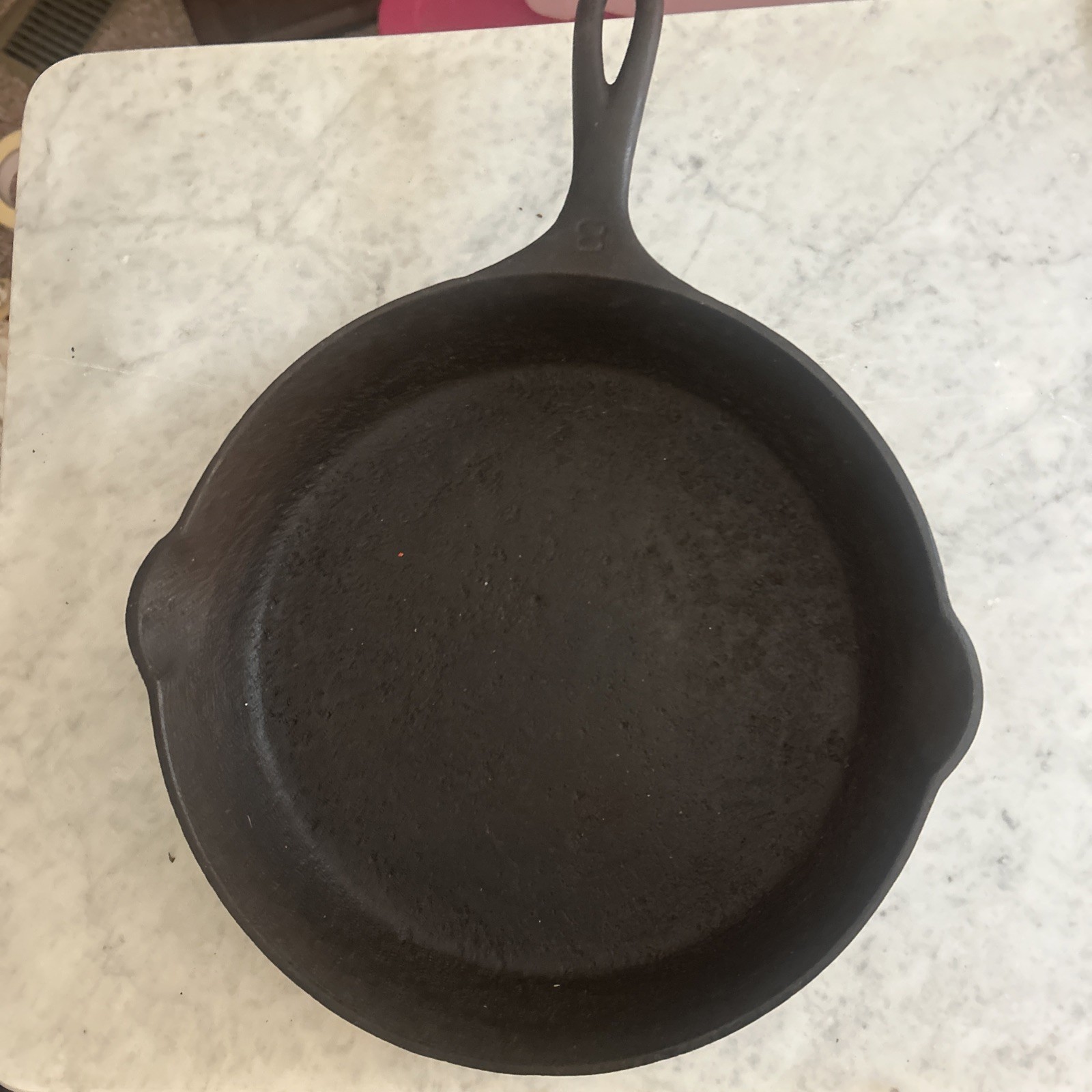 Griswold Large Block Logo - #8 Cast Iron Skillet VTG