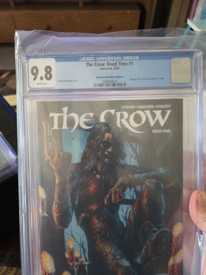 The Crow: Deadtime #1  MEGACON Exclusive - Limited to 200 copies,by James O'Barr