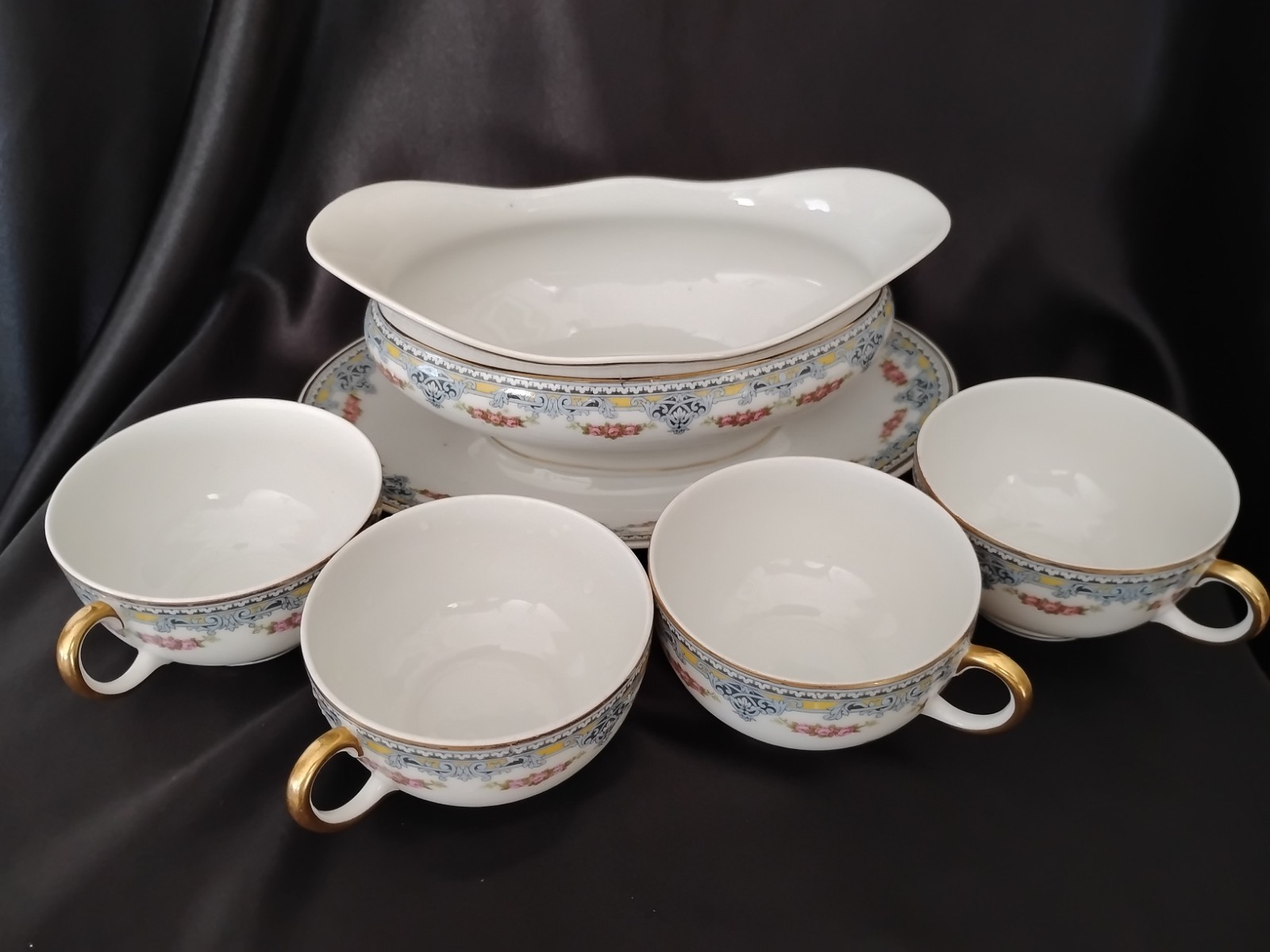 Antique 1920s Limoges Union Ceramique \