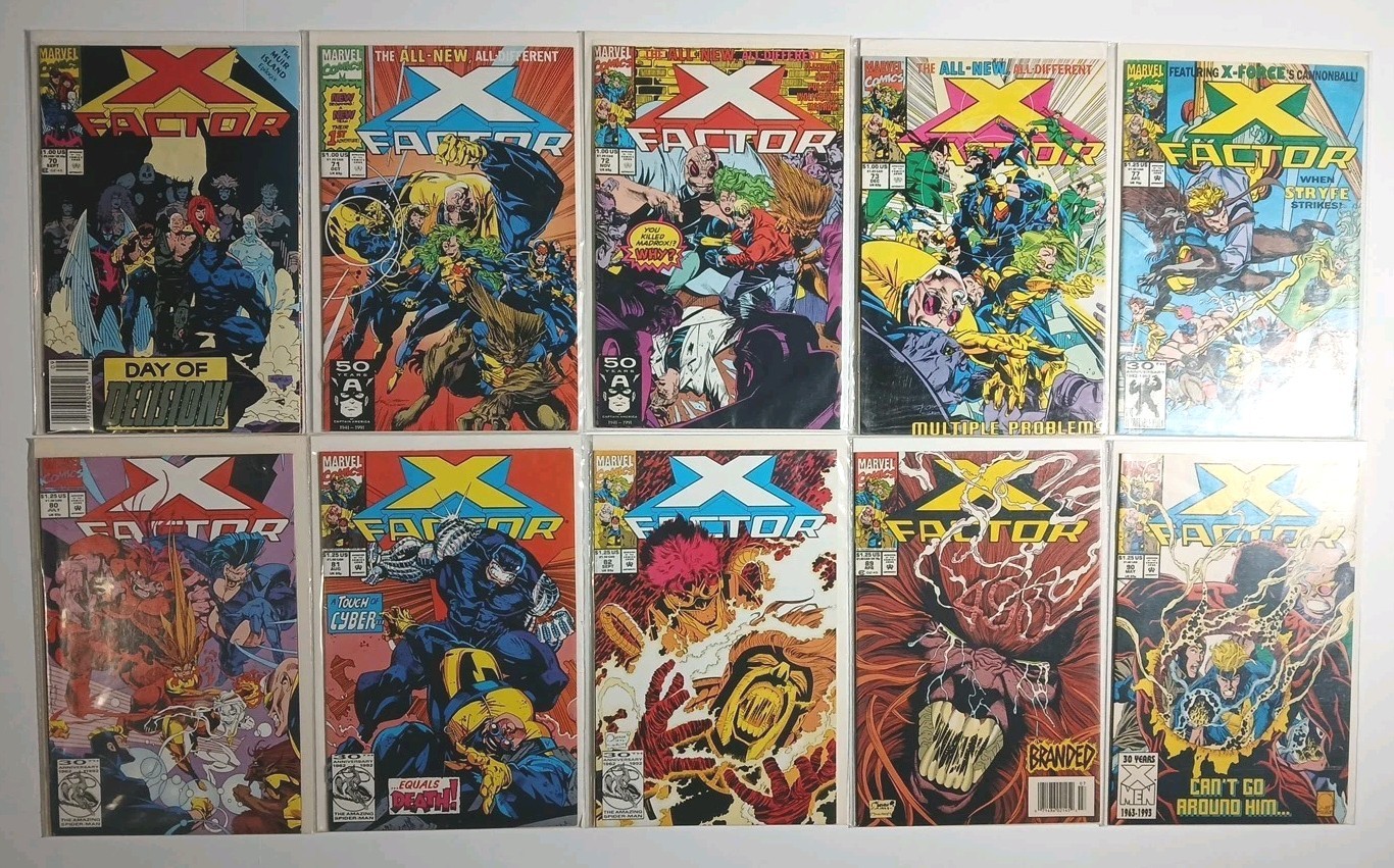 X-Factor Marvel Comic Book Lot