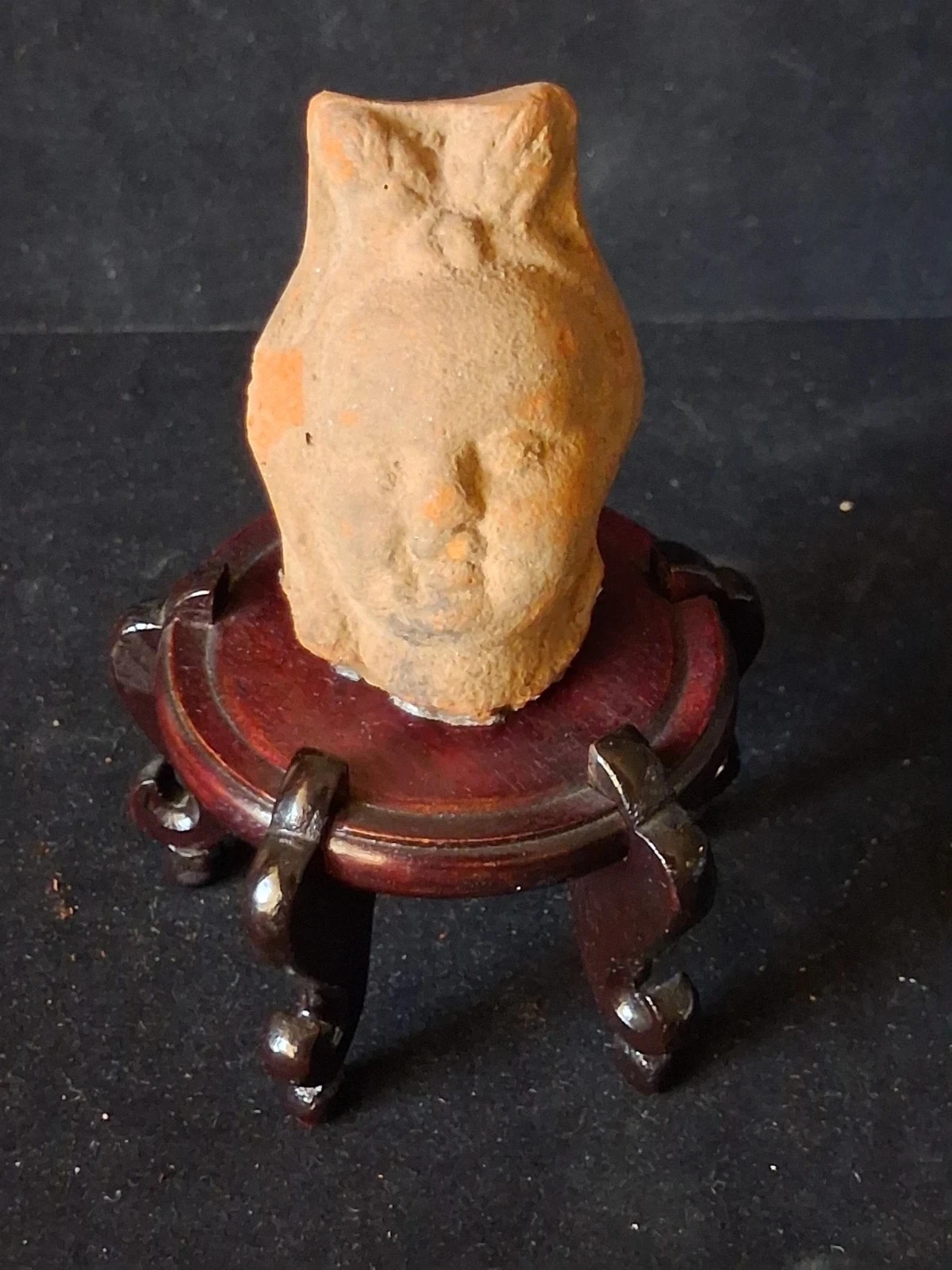 Ancient Chinese Tang Dynasty Terracotta Pottery Head Figurine Lady Mingqi 4\