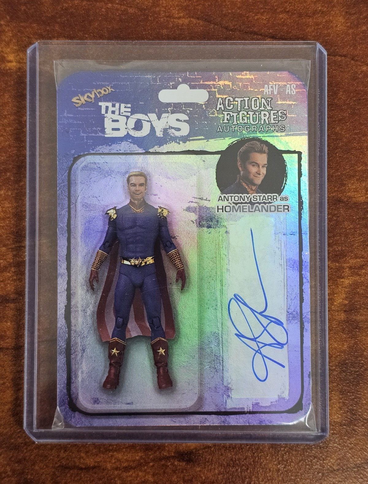 2025 Skybox The Boys Antony Starr Homelander Auto Autograph #AFV-AS Upper Deck