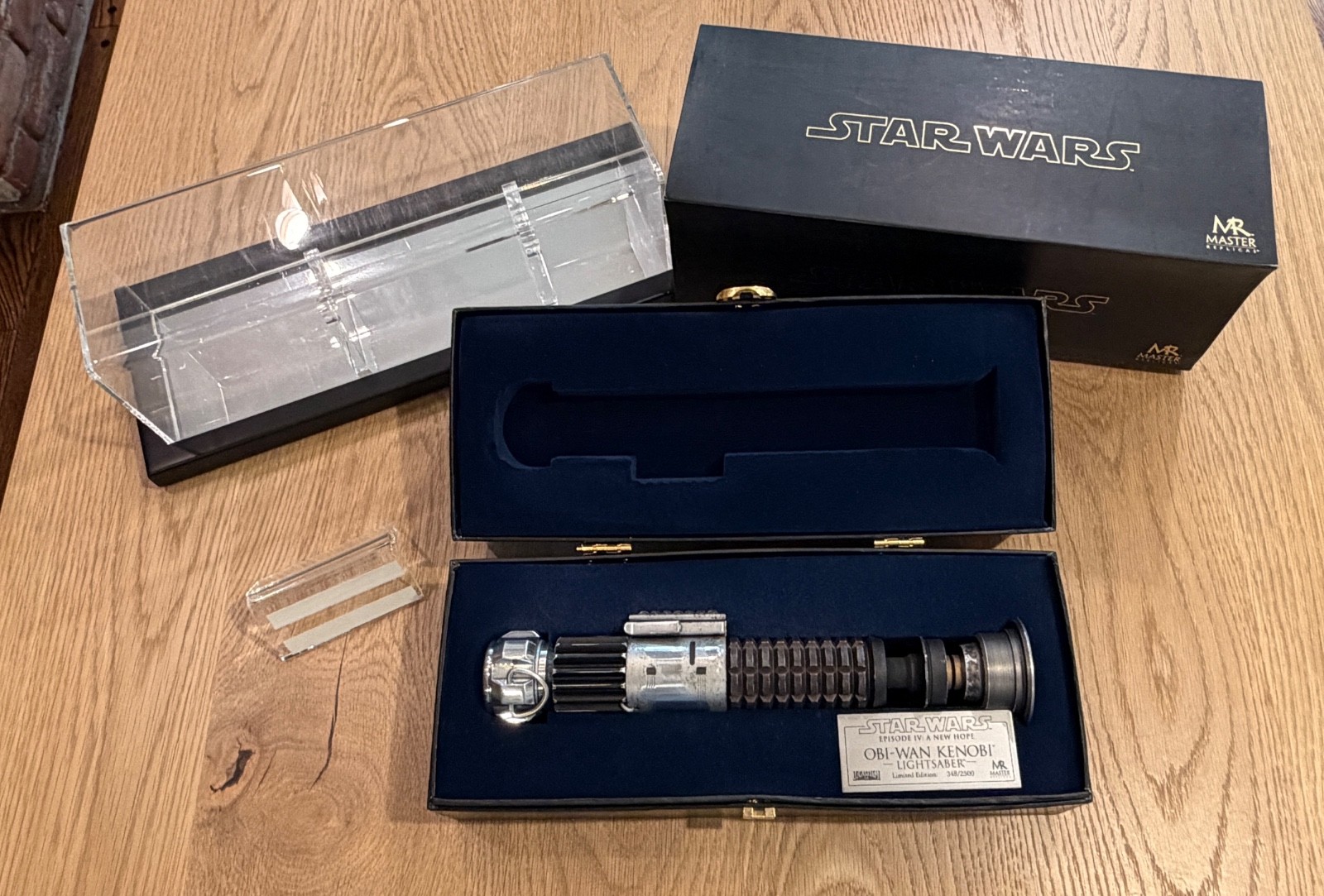 Master Replicas SW-109 Obi Wan Kenobi Lightsaber (Pre owned) #348 of 2500