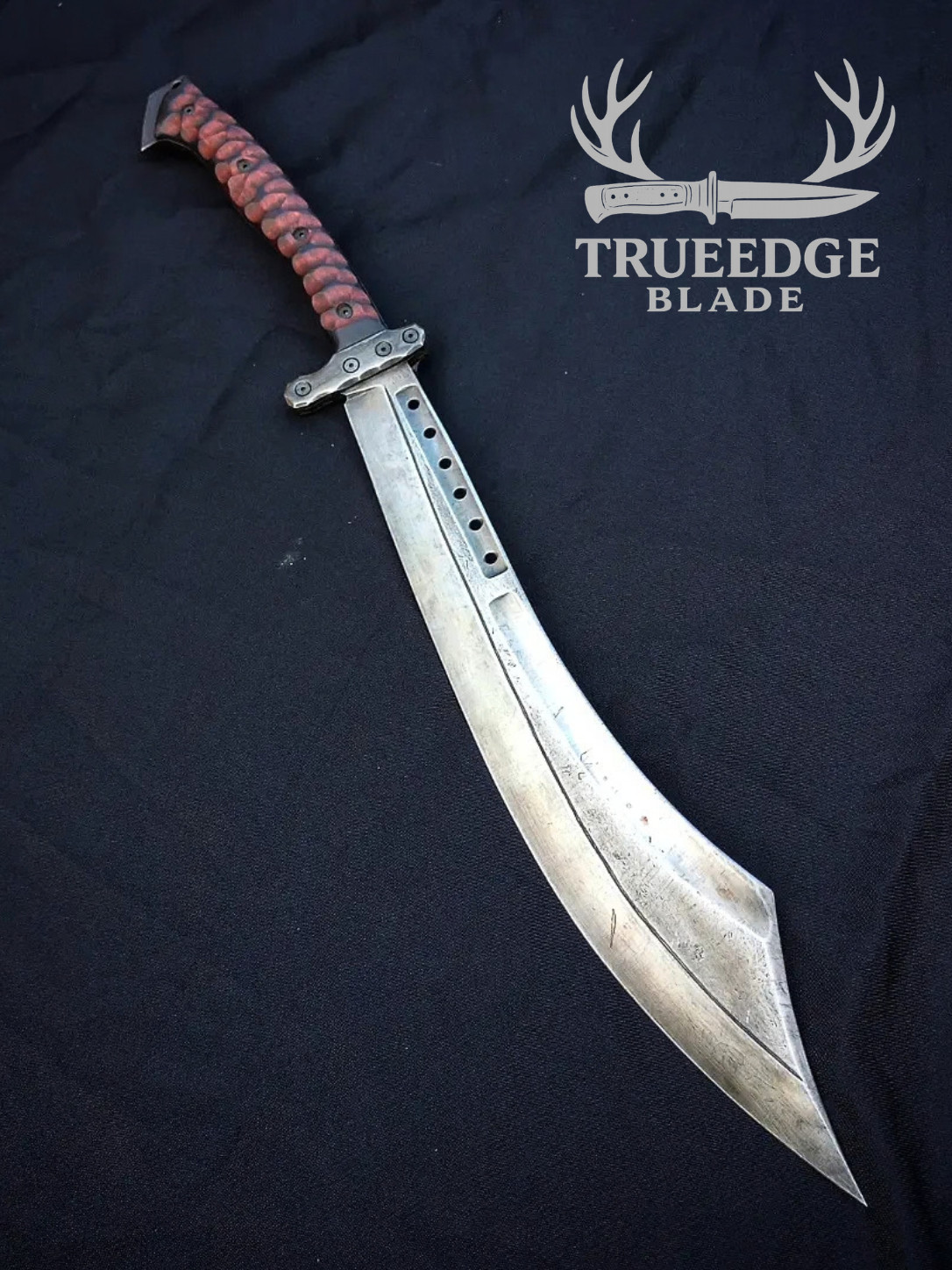 Handmade Fantasy Swords | Scorpion Orc War Cleaver Sword Collector Gift