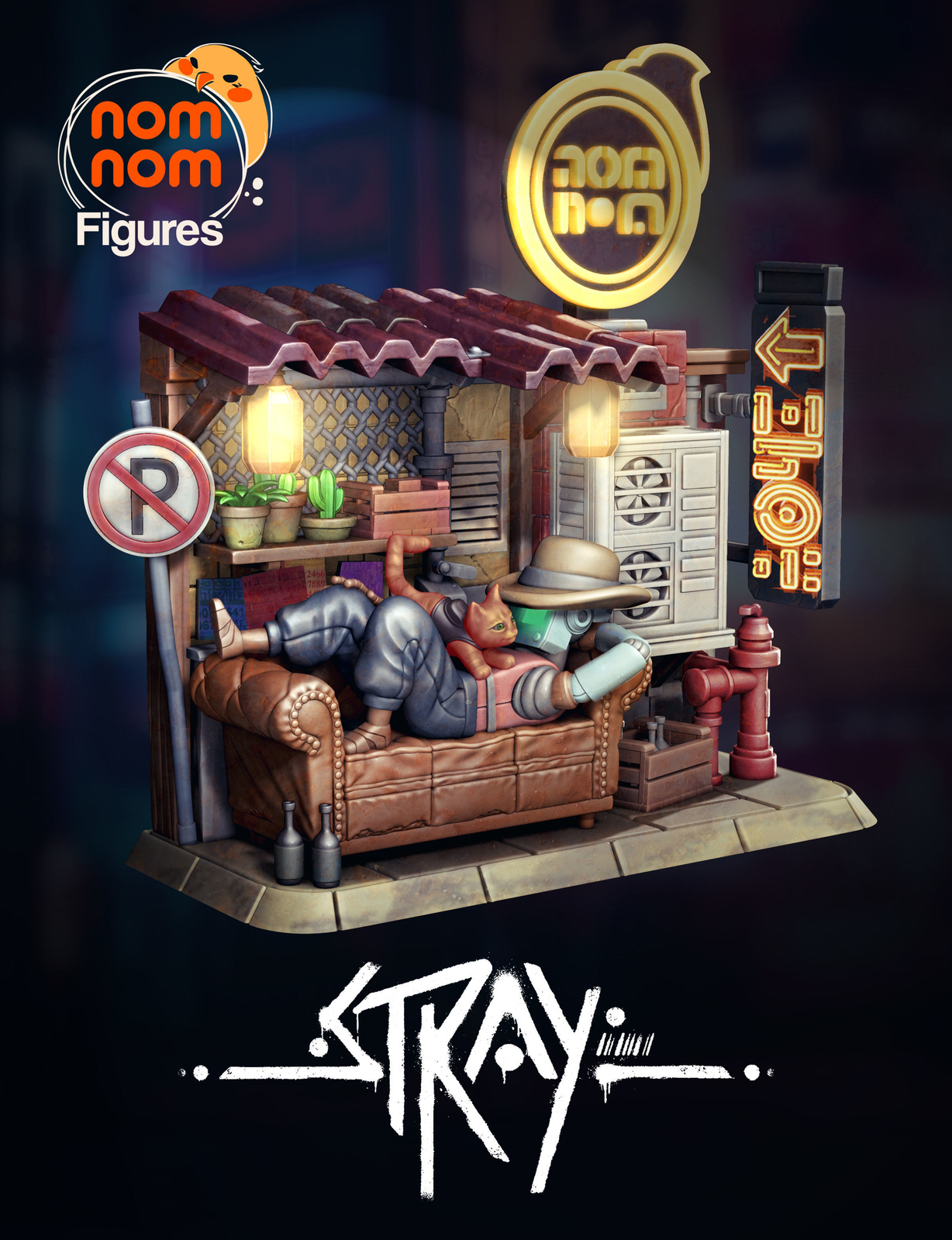 Stray Resin Figure / Statue various sizes