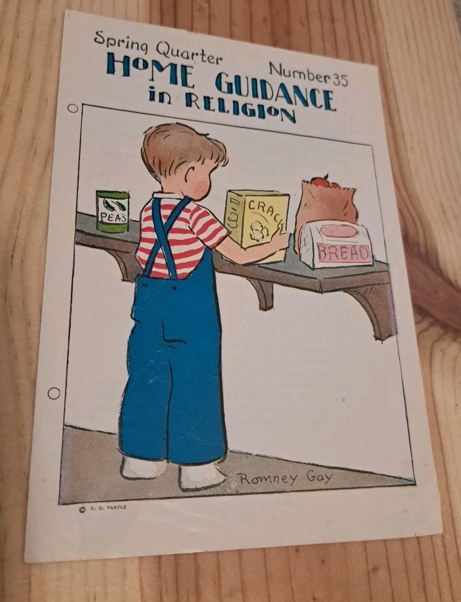 1945 Home Guidance In Religion Number 35 Spring Quarter Brochure