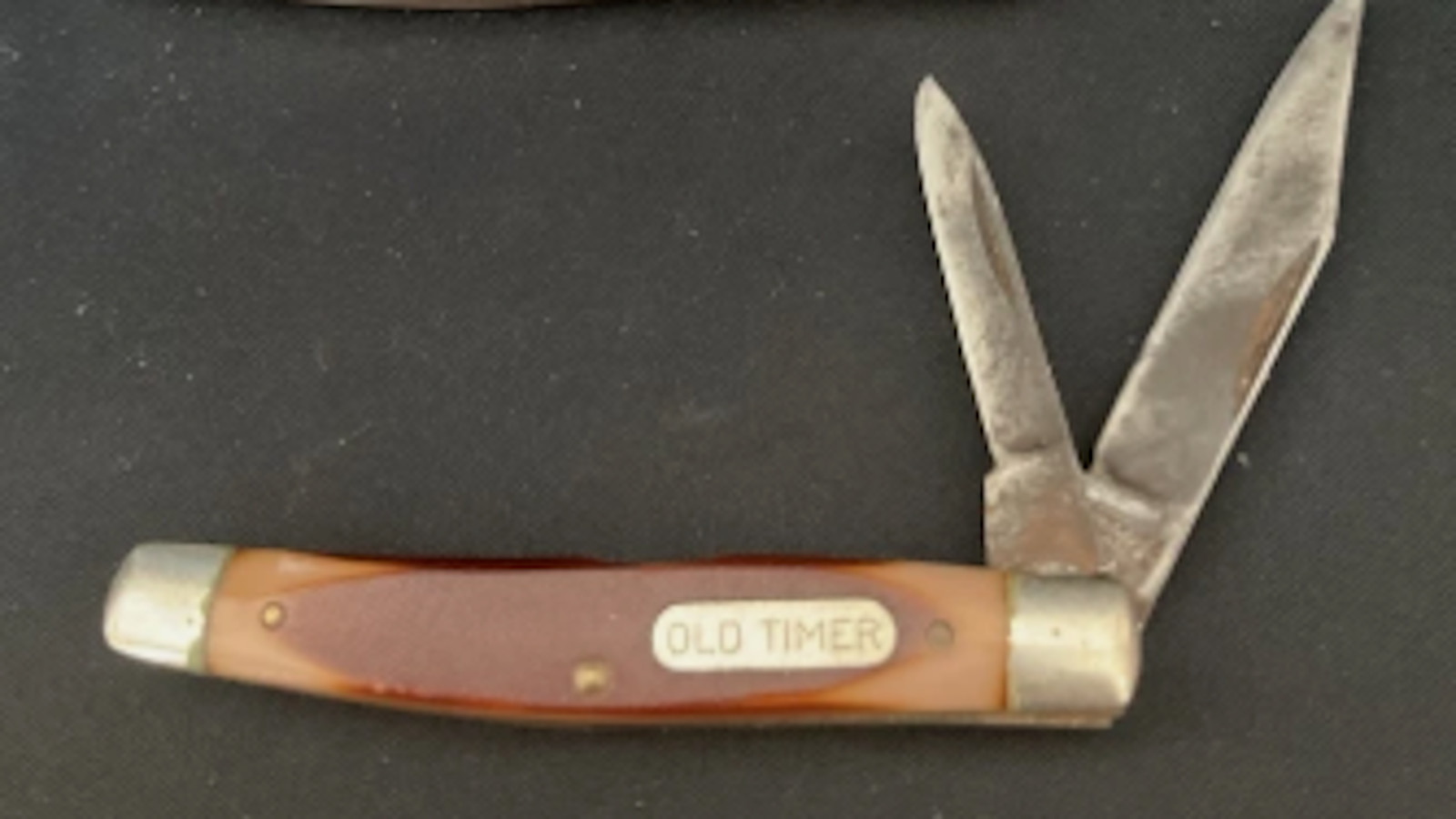 Vintage SCHRADE OLD TIMER 330T 2 Blade Pocket Knife - MADE IN THE USA