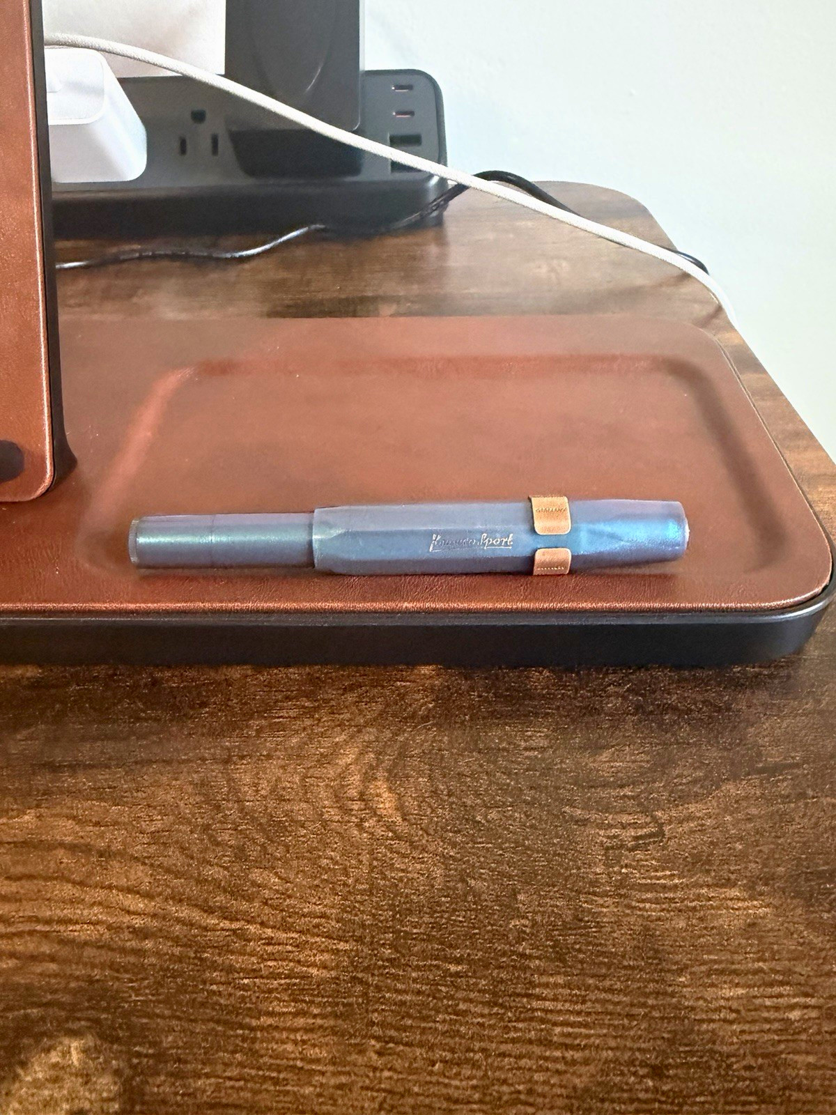 Kaweco Sport Fountain Pen Copper Clip Stainless Steel EF Nib
